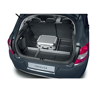 Citroën C4 (2010 - 2018) cargo liner with compartments