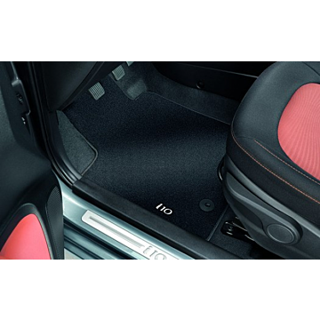 Hyundai i10 (2014 - 2017) floor mats, velour, LHD
