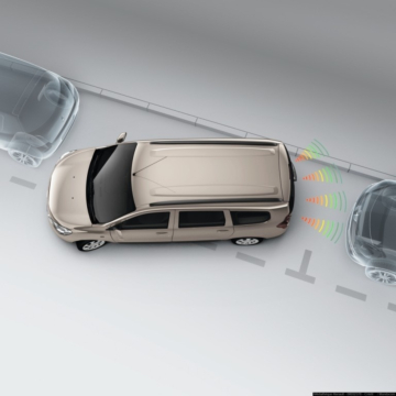 Dacia Lodgy parking sensors rear