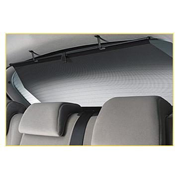 Peugeot 207 sun blind rear window