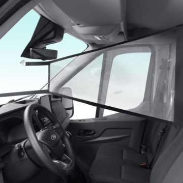 Ford Transit (01/2014 - ..) flexible partition wall protective wall, transparent
