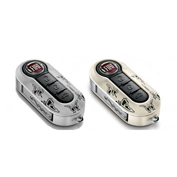 Fiat 500/500c sleutelcovers vlinder