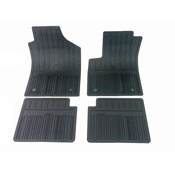 Fiat 500/500c vloermatten rubber voor en achter