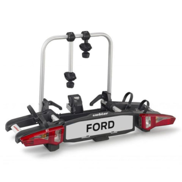 Uebler bike carrier rear I21, for 2 bikes 90 degrees tiltable
