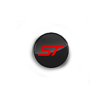 Ford wheel cover ST black 55mm