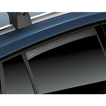 Ford Focus (04/2018 - ..) wagon wind deflectors, rear door side window, black
