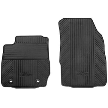 Ford Fiesta 23/02/2011 - 2017 rubber floor mats front, black
