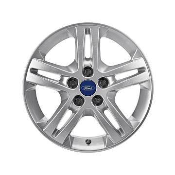 Ford alloy wheel 16" 5 x 2-spoke design, silver