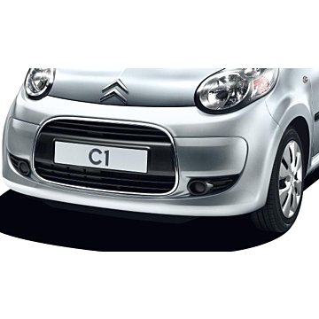 Citroën C1 (2005 - 2014) chromen sierlijst voor de grille