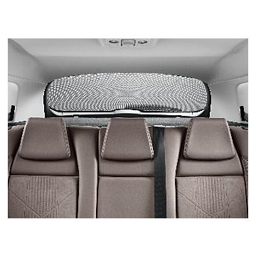 Peugeot 2008 sun blinds rear window
