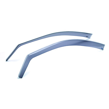 Ford Focus 07/2004 - 2011 hatchback ClimAir, wind deflector for front door windows, light grey