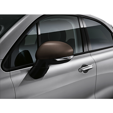 Fiat 500X mirror caps matt brass