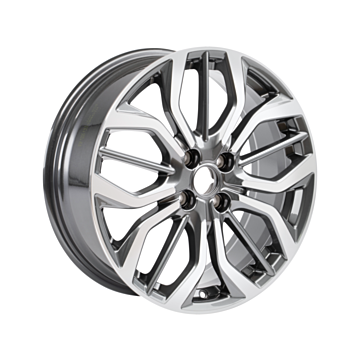 Ford Fiesta (07/2017 - 2023) alloy wheel 18" 5 x 3-spoke design, Pearl Grey