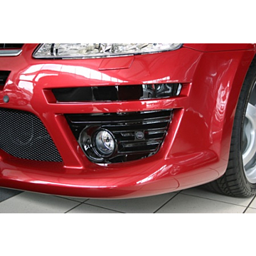 Musketier Citroën C4 2004 - 2010 voorbumper roosters met mistlampen