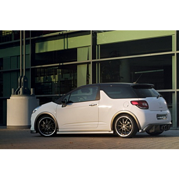 Musketier Citroën DS3 Tiburon sideskirts carbon-look