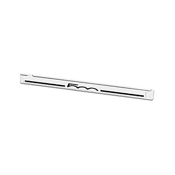 Fiat 500/500c sill trim right stainless steel