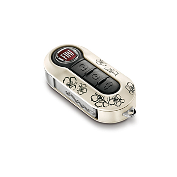 Fiat 500/500c key cover kit Flower