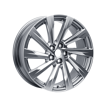 Ford Kuga (12/2019 - ..) alloy wheel 19" 10-spoke design, metallic finish