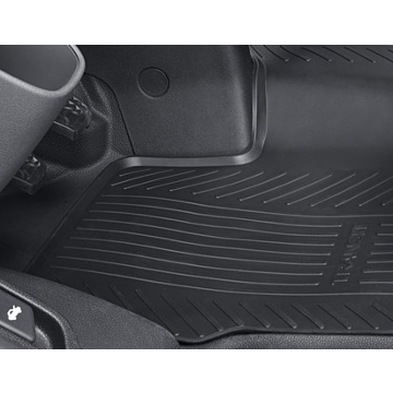 Ford Transit (01/2014 - ..) / Transit Custom (08/2012 - 09/2023) floor mats all-weather front, black