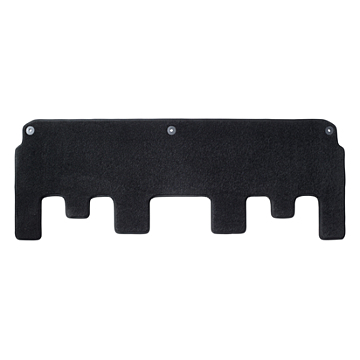 Ford Tourneo Custom (02/2014 - 09/2023) rear floor mats needle felt, black