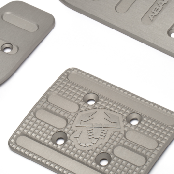 Abarth 500/500c pedalenset automaat Sportiva Competizione