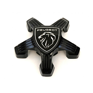 Peugeot hub cap Black Orbitale