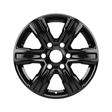 Ford Ranger (02/2019 - ..) alloy wheel 17" 6-spoke design, Panther Black