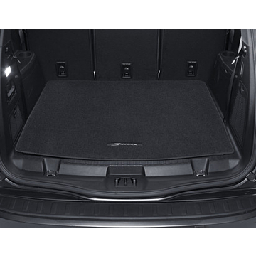 Ford S-MAX (05/2015 - 06/2019) trunk mat black, with S-MAX logo (7-seater)