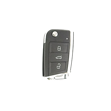 Volkswagen folding key with 3 buttons