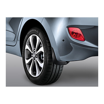 Hyundai i10 (10/2016 - ..) mud flaps kit, rear