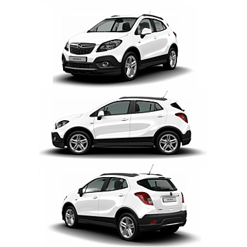 Opel Mokka (2013 - 2016) OPC-line pakket zonder dakspoiler