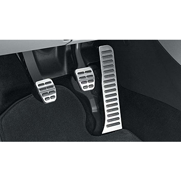 Volkswagen pedals stainless steel for DSG