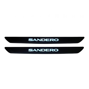 Dacia Sandero sill trims illuminated (2 pieces)