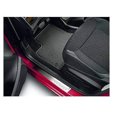 Citroën C4 Grand Picasso (2006 - 2013) vloermatten 3e rij rubber