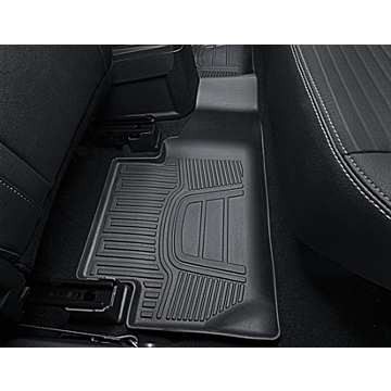 Ford EcoSport (10/2017 - ..) floor mats, all-weather rear, black