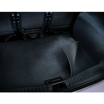 Ford Grand C-MAX 11/2010 - .. luggage compartment mat reversible black, with C-MAX logo