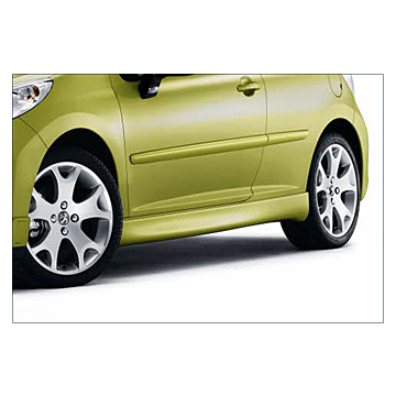 Peugeot 207 side skirt left 3-drs