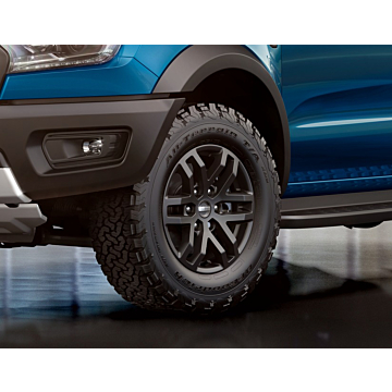 Ford Ranger (02/2019 - 11/2022) Raptor alloy wheel 17" 6 X 2-spoke design, Dyno Grey