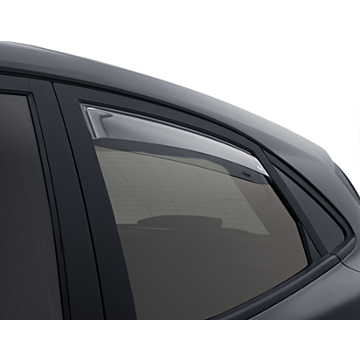 Ford Puma (10/2019 - ..) windgeleiders, zijruit achterportier, transparant