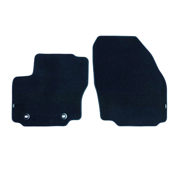 Ford Galaxy / S-MAX 03/2010 - 07/2012 floor mats, premium velours front, ivory black