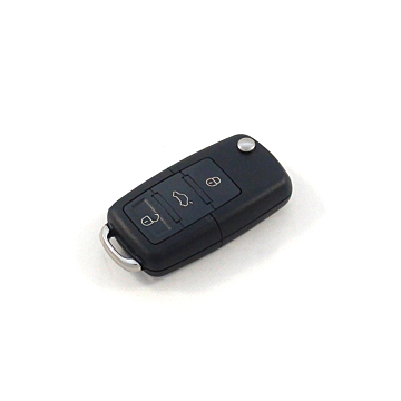 Volkswagen folding key housing with 3 buttons (new model)