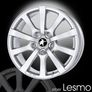 Musketier Peugeot 206 alloy wheel Lesmo 7x17 silver