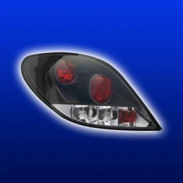 Musketier Peugeot 207 hatchback clear tail lights set black 