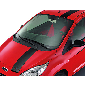 Ford Ka 09/2008 - 2016 striping Grand Prix II (carbon-look) without roof spoiler