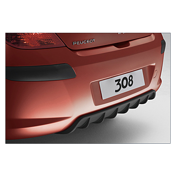 Peugeot 308 (2007 - 2013) diffusor only with standard rear bumper