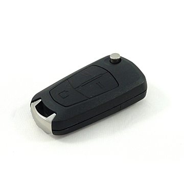 Opel folding key housing with three buttons