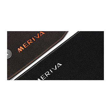 Opel Meriva B floor mats velours Cocoa