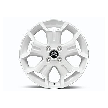 Citroën alloy wheel Bellone 17" 4-holes white