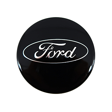 Ford wheel cover black 65mm