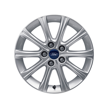 Ford alloy wheel 16" 10-spoke design, Sparkle Silver
